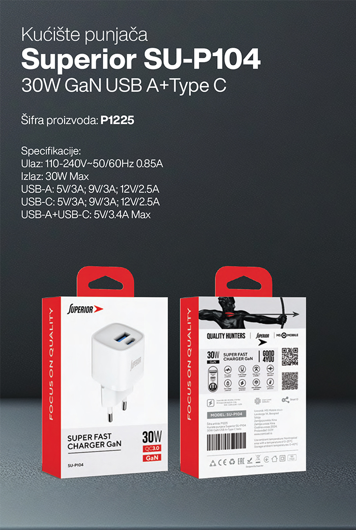 Katalog Superior - Punjači