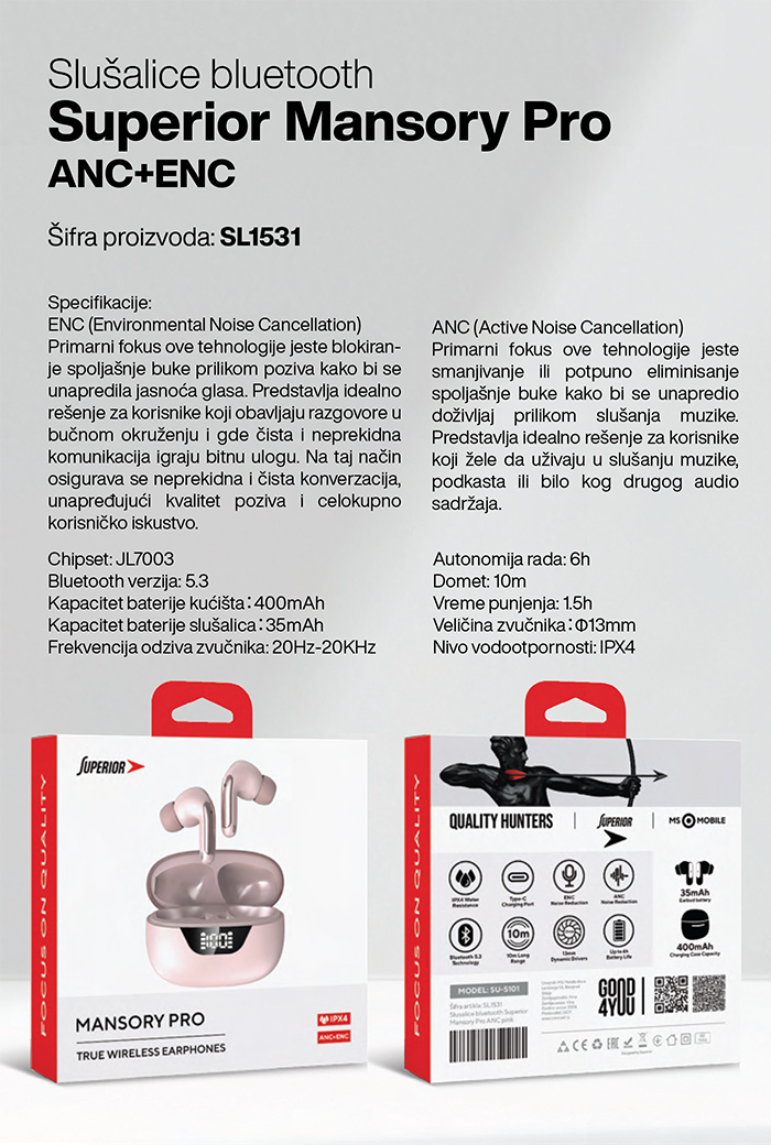 Katalog Superior - Punjači