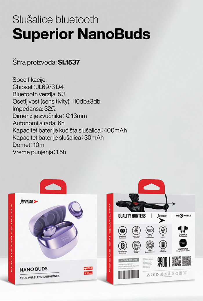 Katalog Superior - Punjači