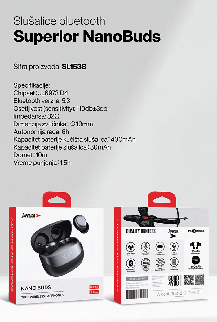 Katalog Superior - Punjači